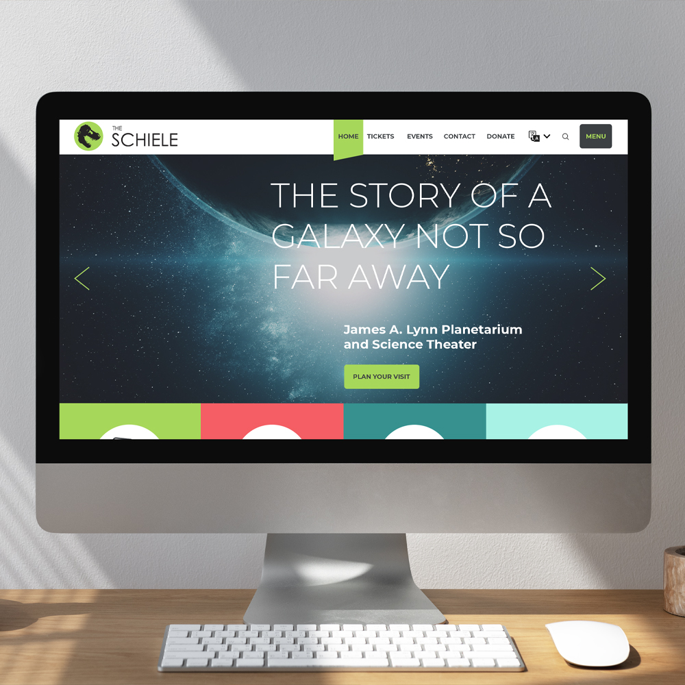 Schiele Museum New Website, by the Sumner Group